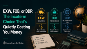 EXW, FOB 0r DDP Which incoterm is best